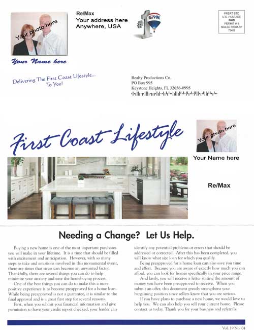Realty Productions Co Newsletter